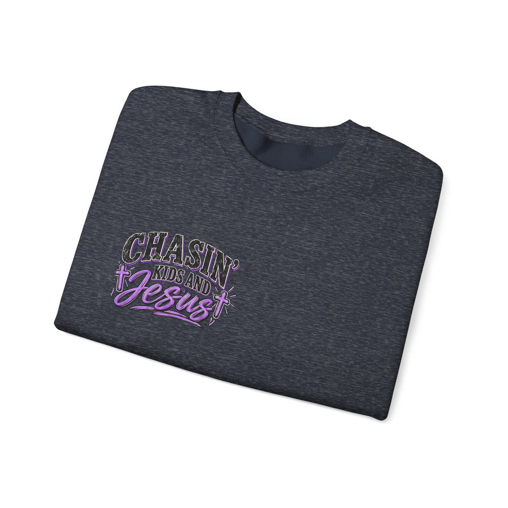 Chasing Kids & Jesus Crewneck