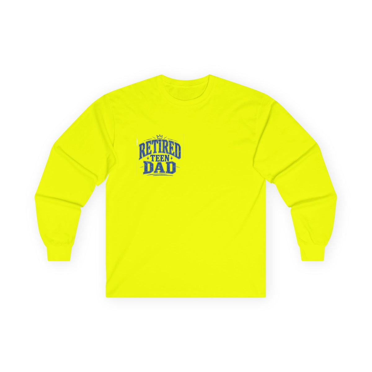 Retired Teen Dad Long Sleeve Tee