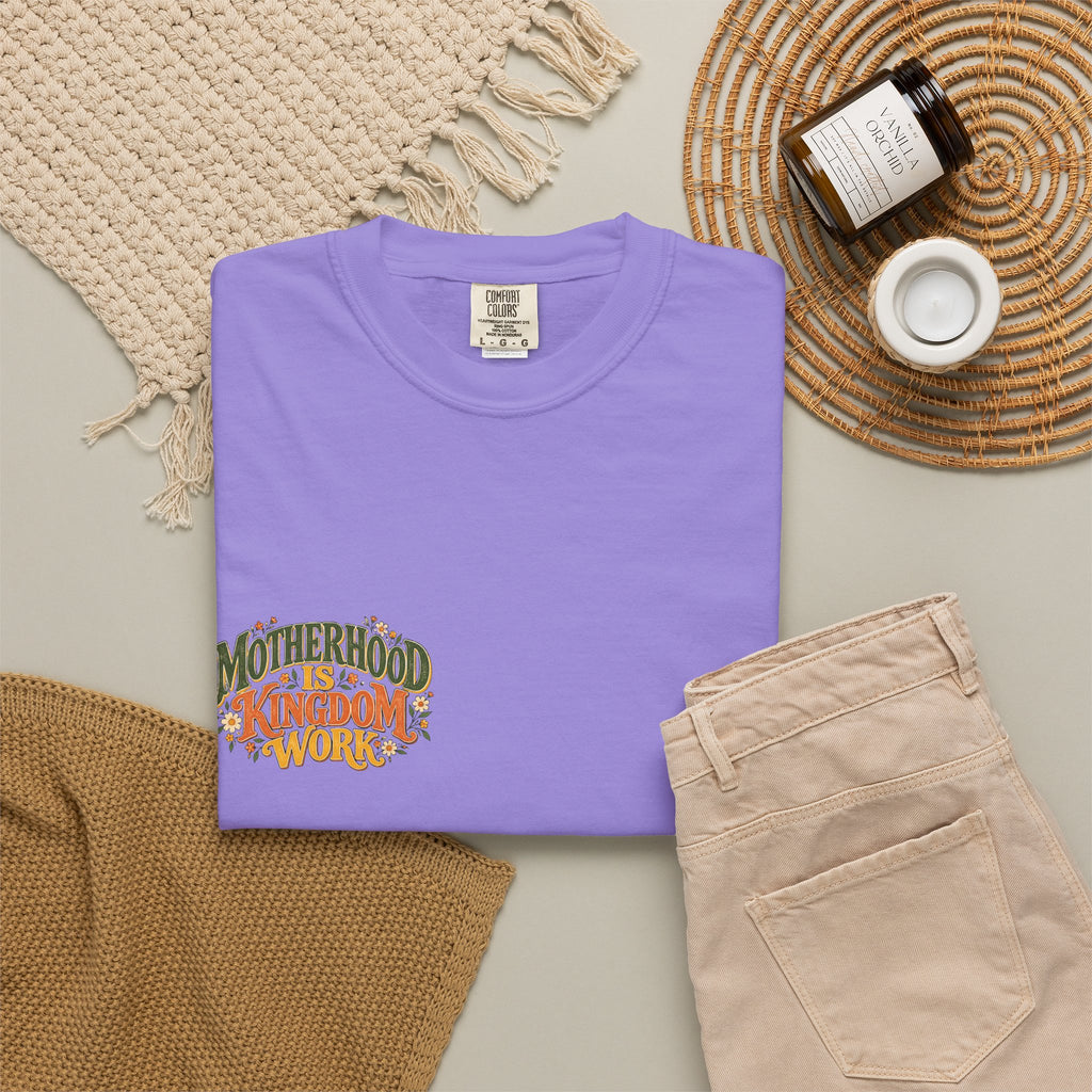 Motherhood Is Kingdom Work Tee