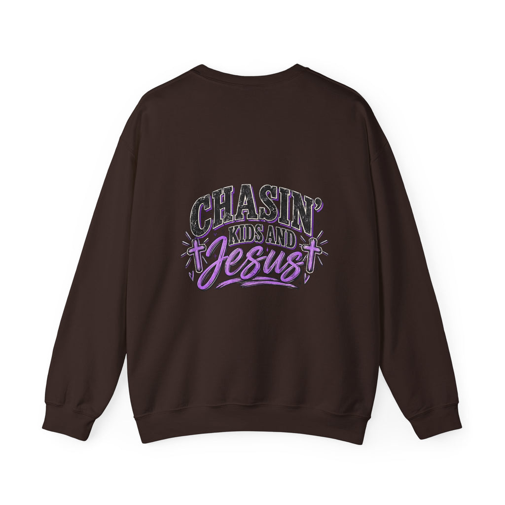 Chasing Kids & Jesus Crewneck