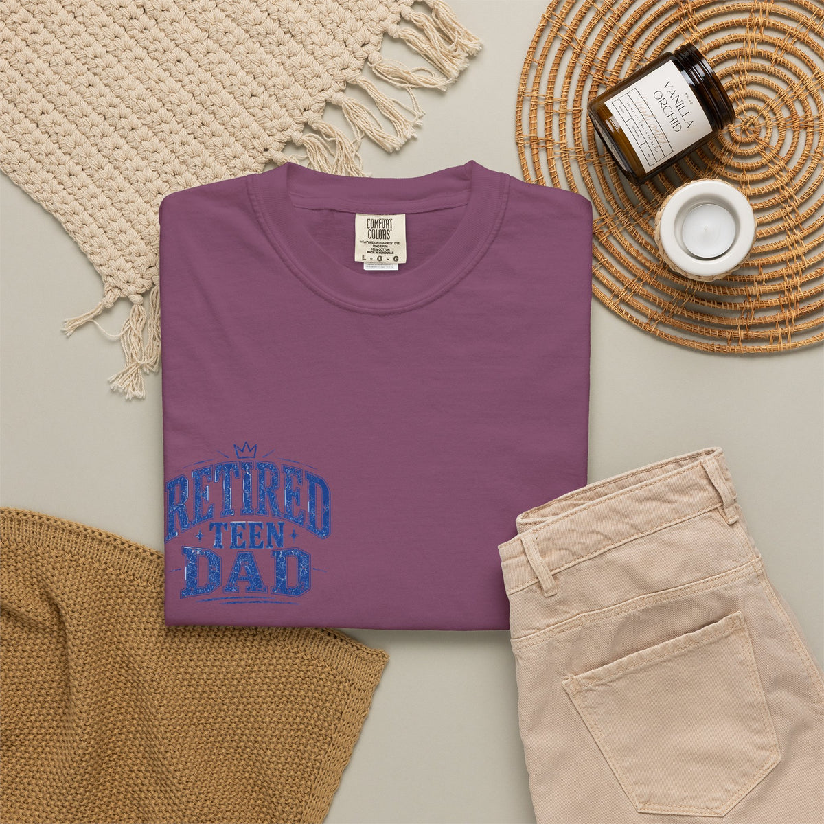 Retired Teen Dad Tee