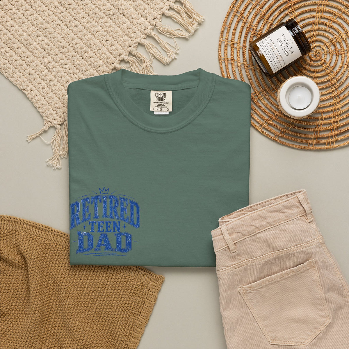 Retired Teen Dad Tee