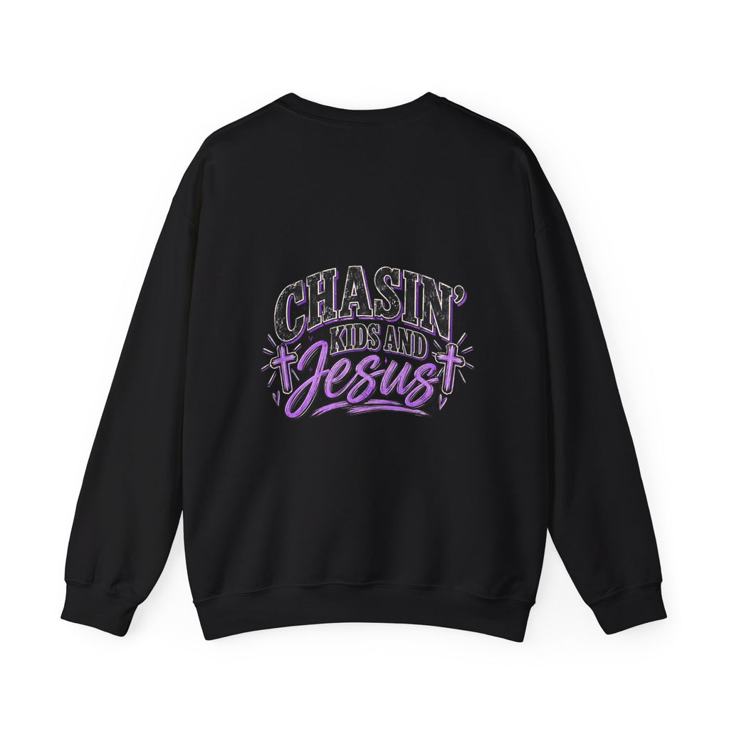 Chasing Kids & Jesus Crewneck