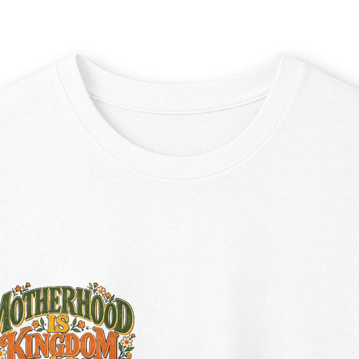 Motherhood Is Kingdom Work Long Sleeve Tee