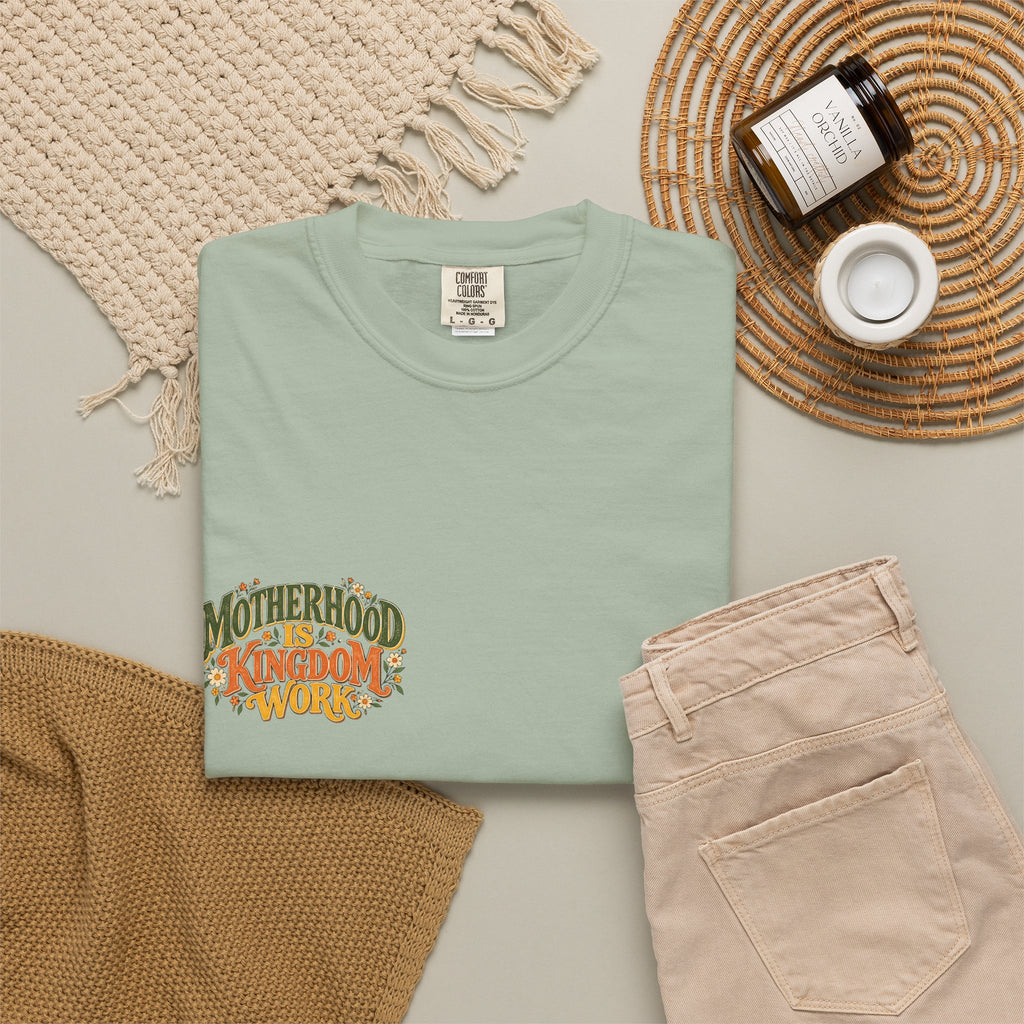 Motherhood Is Kingdom Work Tee