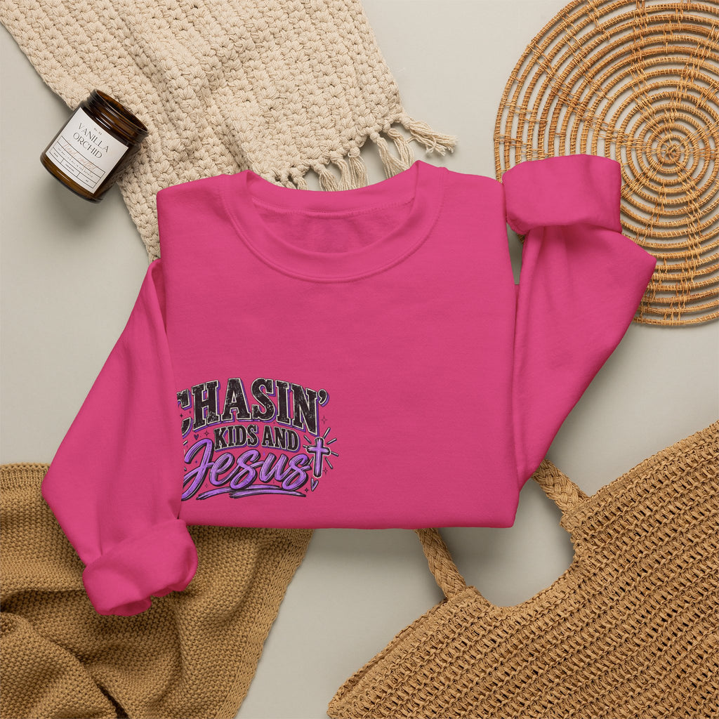Chasing Kids & Jesus Crewneck