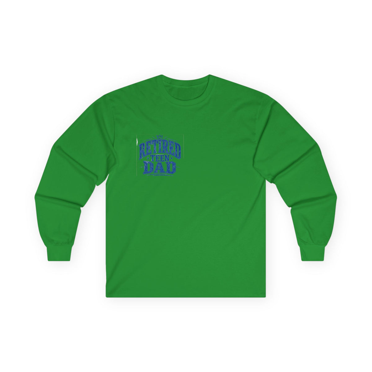 Retired Teen Dad Long Sleeve Tee