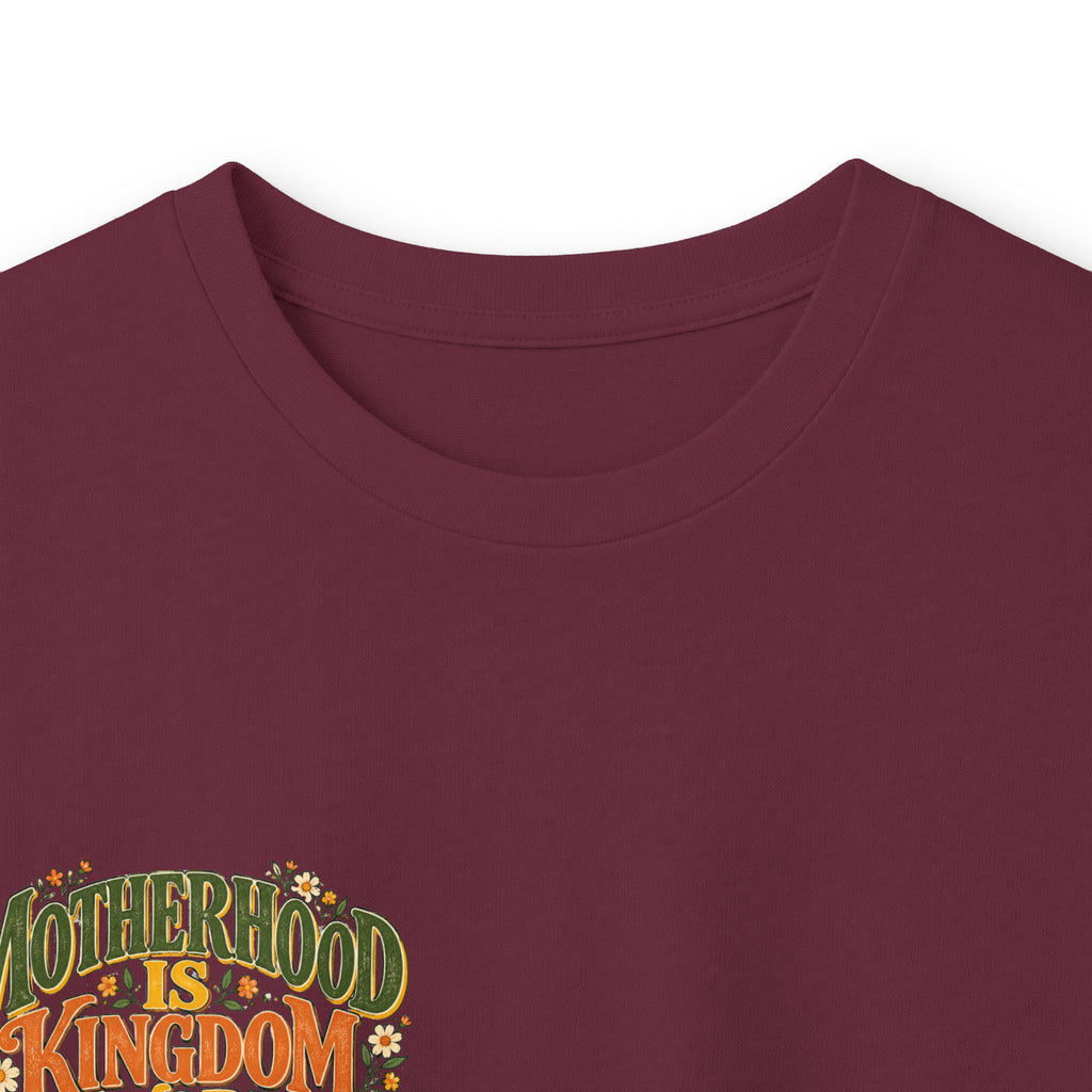 Motherhood Is Kingdom Work Long Sleeve Tee