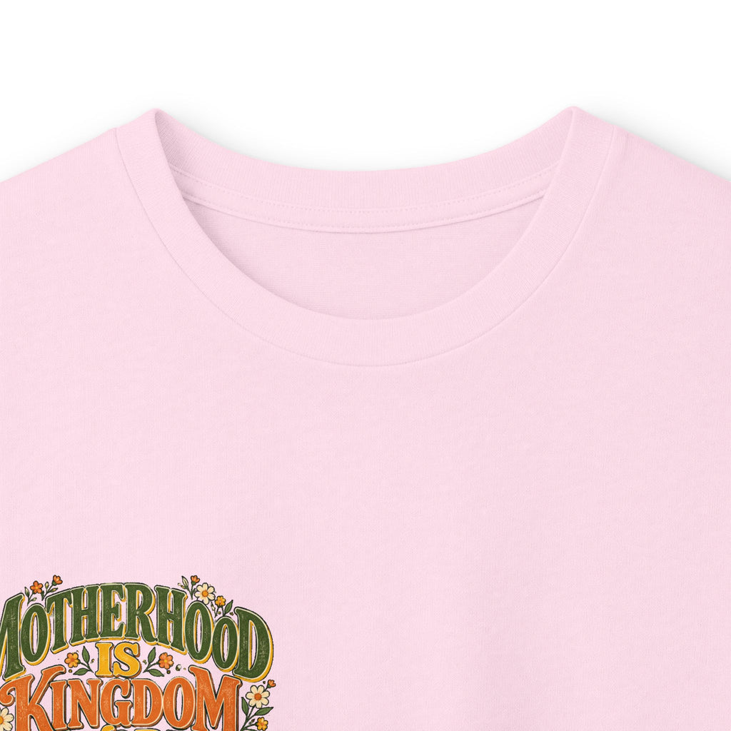 Motherhood Is Kingdom Work Long Sleeve Tee