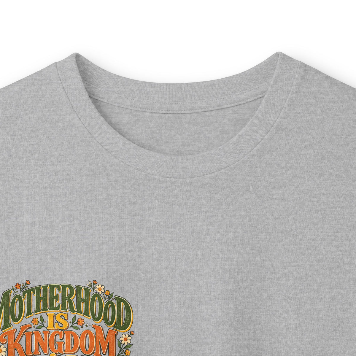 Motherhood Is Kingdom Work Long Sleeve Tee