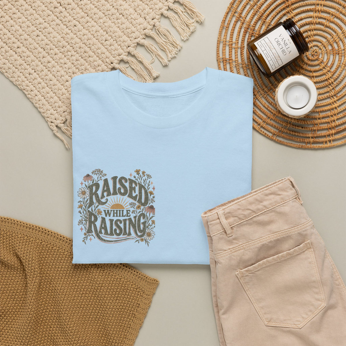 Raised by Faith Tee