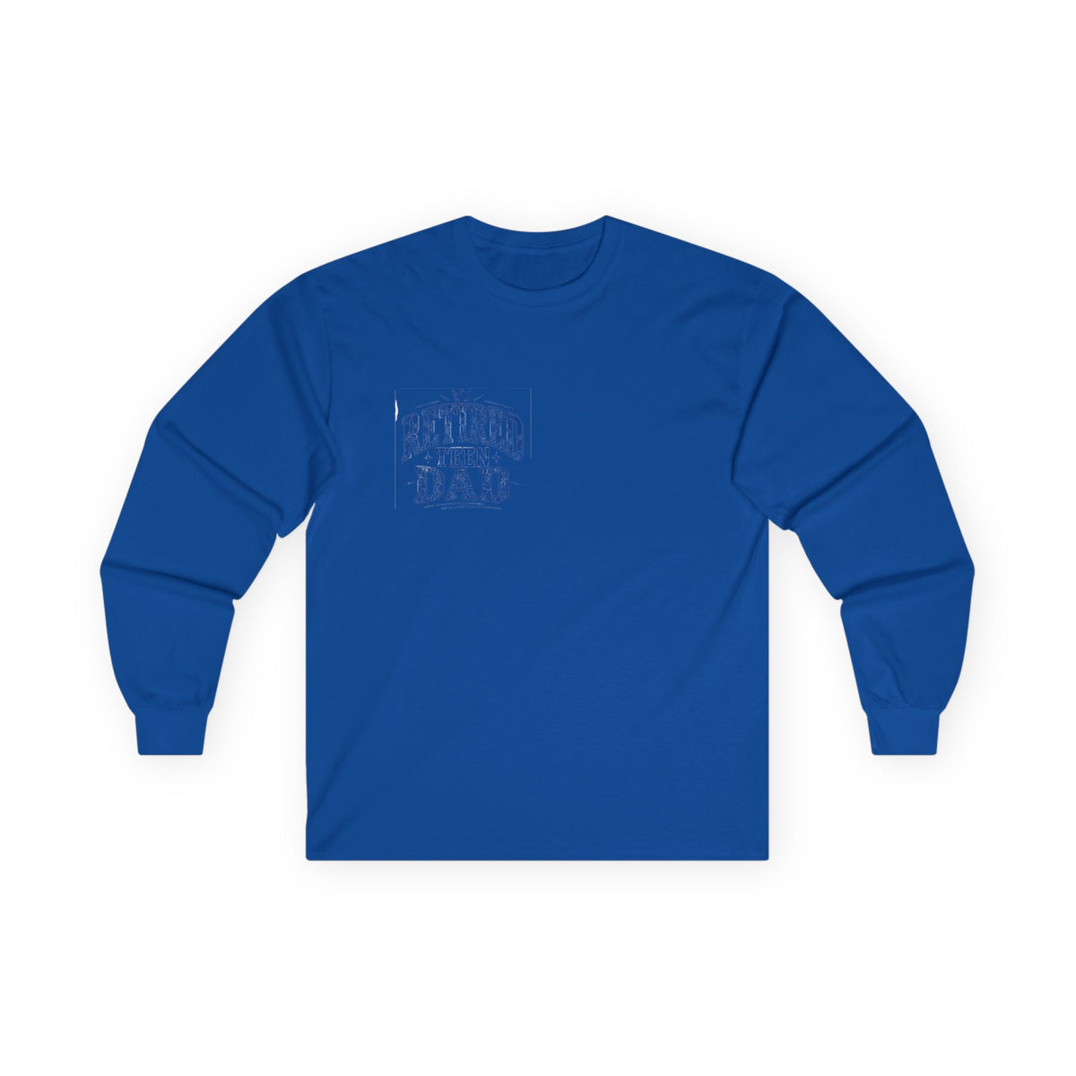 Retired Teen Dad Long Sleeve Tee