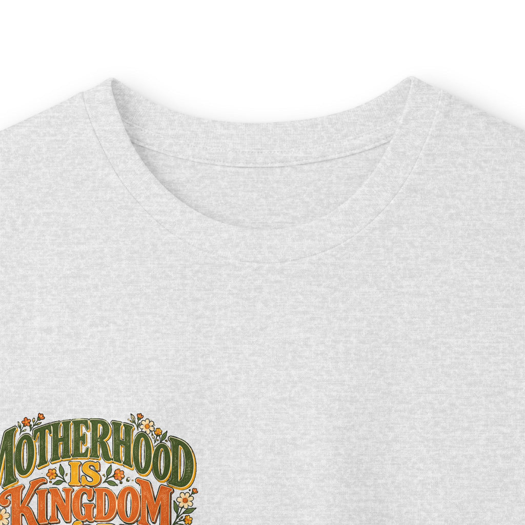 Motherhood Is Kingdom Work Long Sleeve Tee
