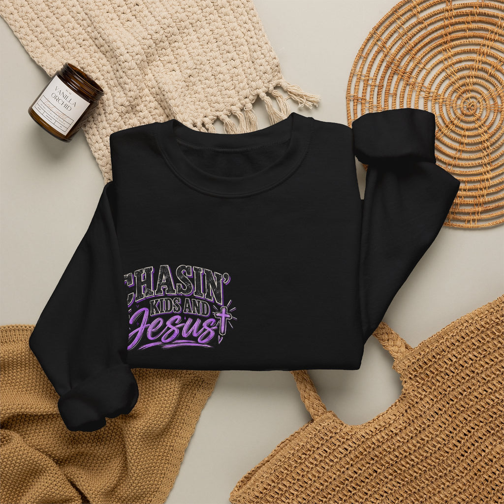 Chasing Kids & Jesus Crewneck