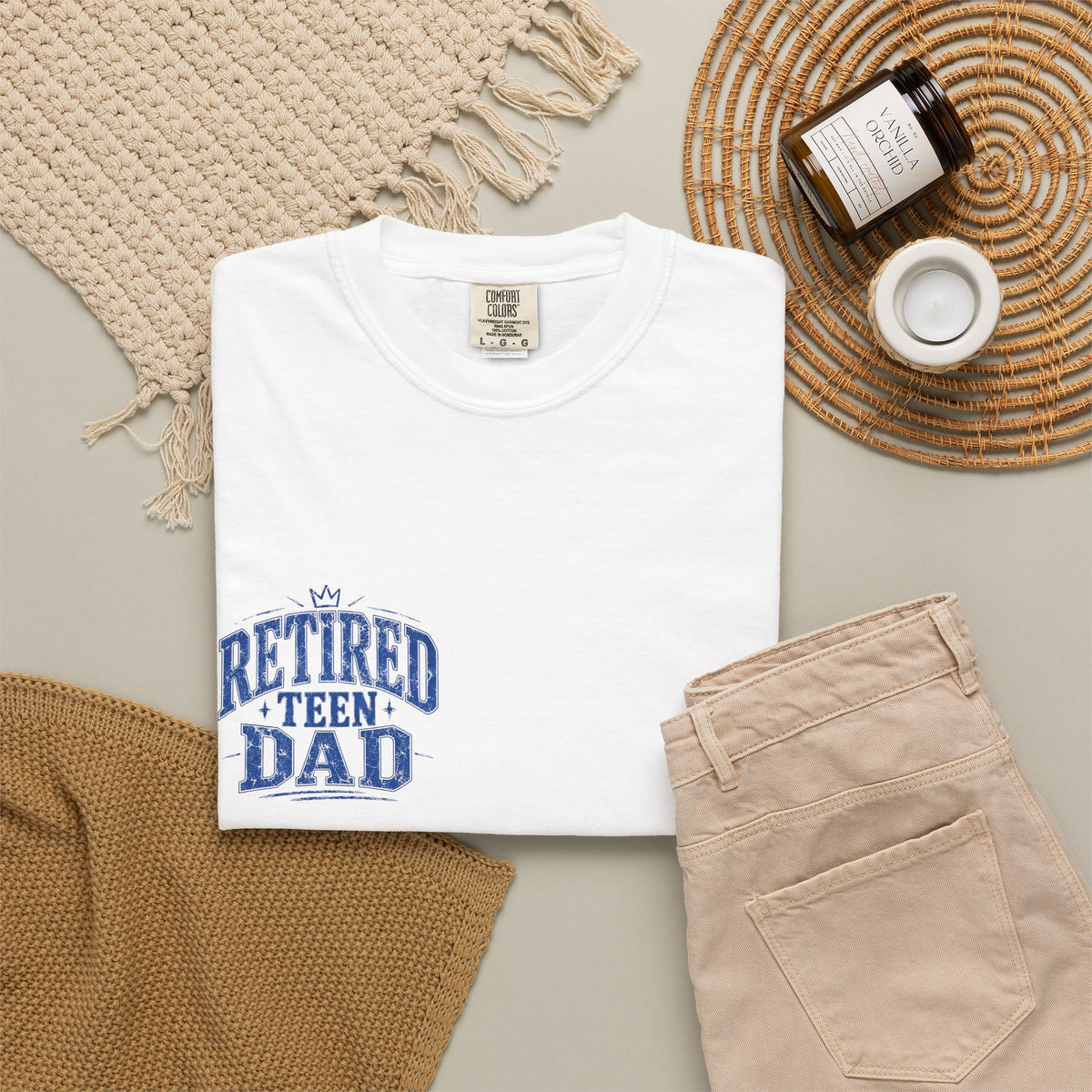 Retired Teen Dad Tee