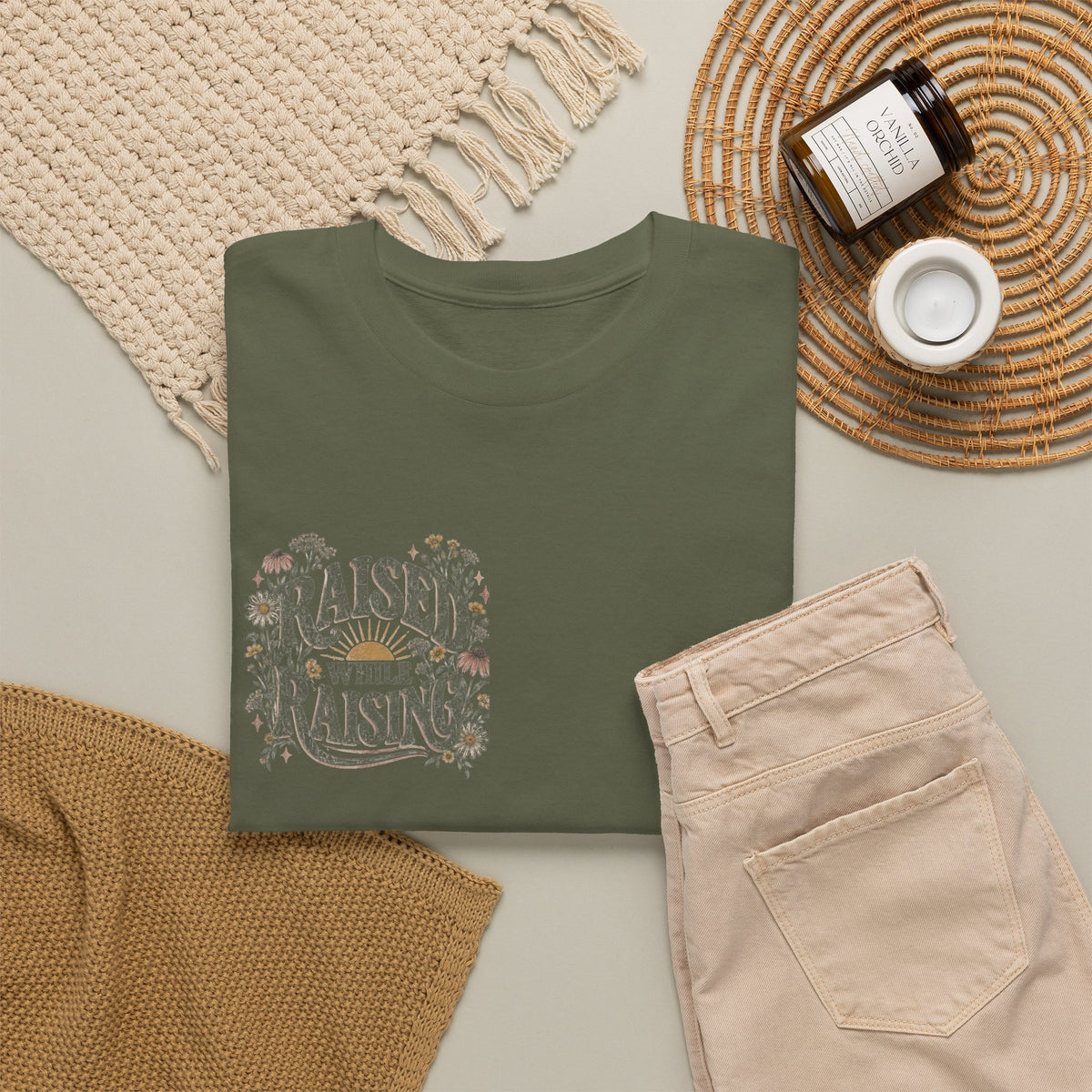 Raised by Faith Tee
