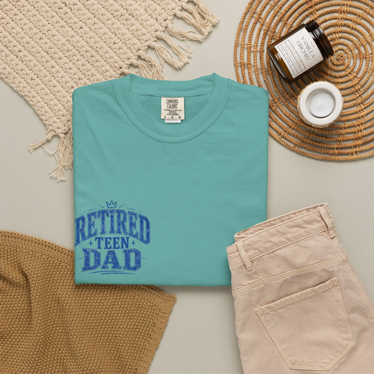 Retired Teen Dad Tee
