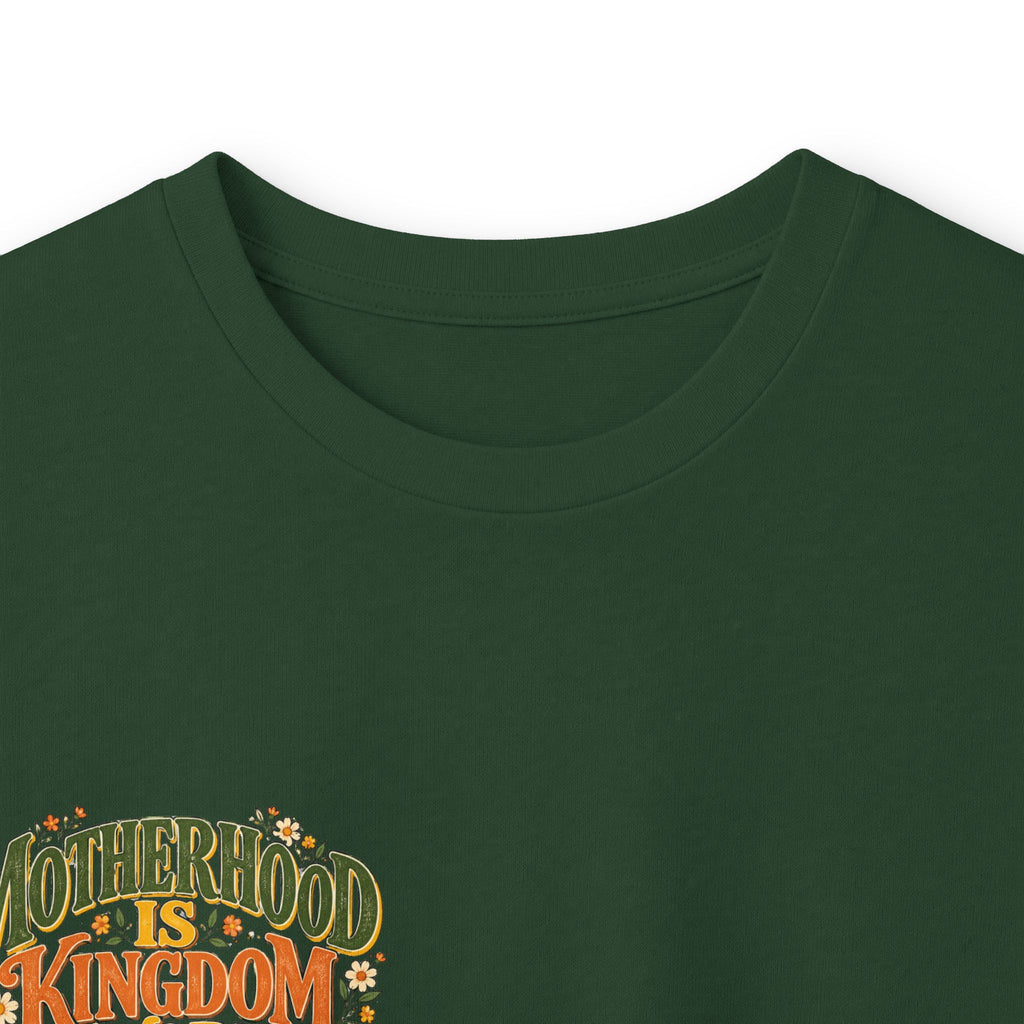 Motherhood Is Kingdom Work Long Sleeve Tee