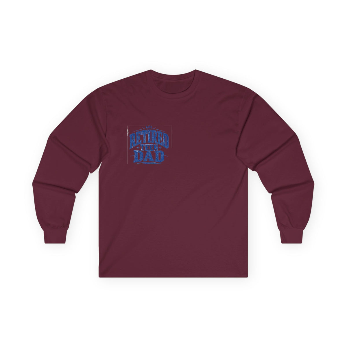 Retired Teen Dad Long Sleeve Tee