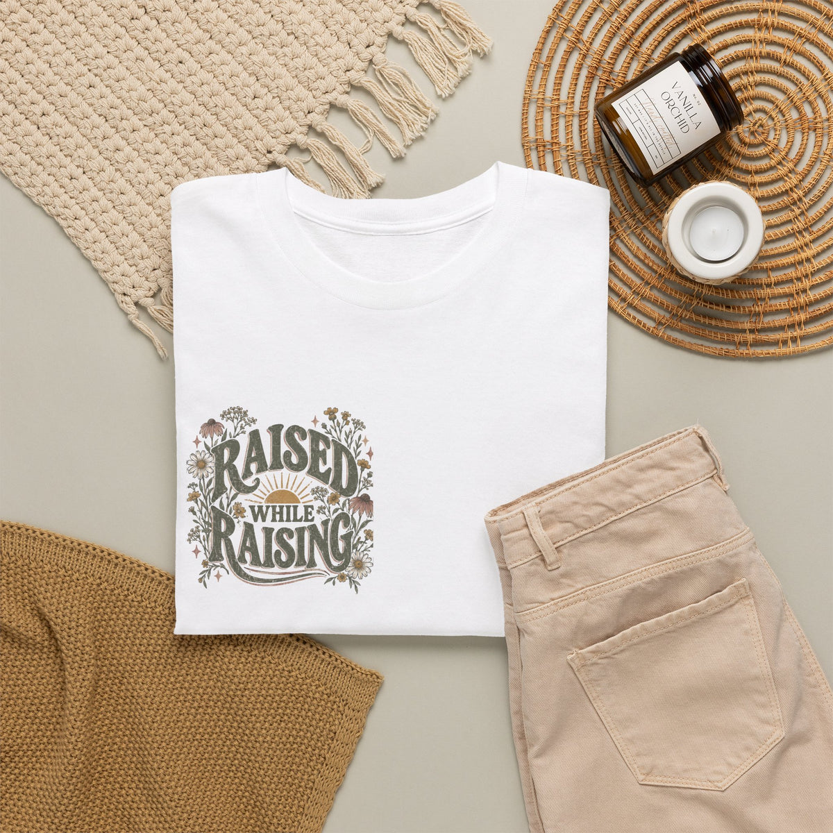 Raised by Faith Tee