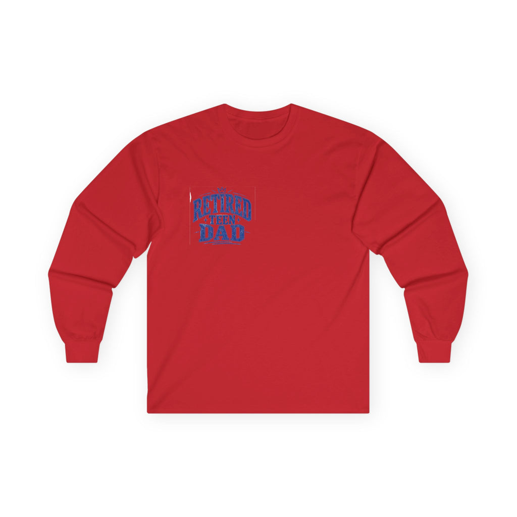 Retired Teen Dad Long Sleeve Tee