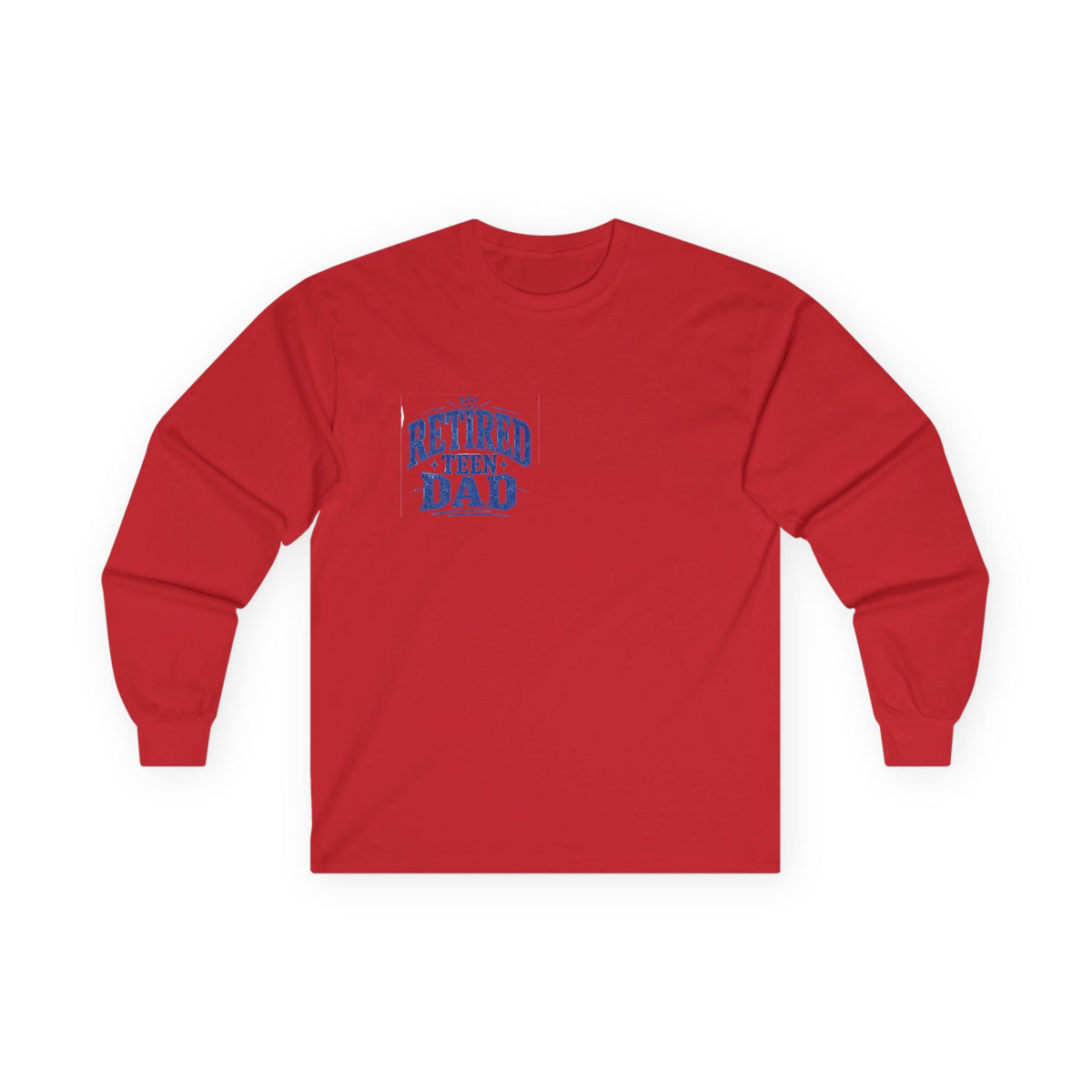 Retired Teen Dad Long Sleeve Tee