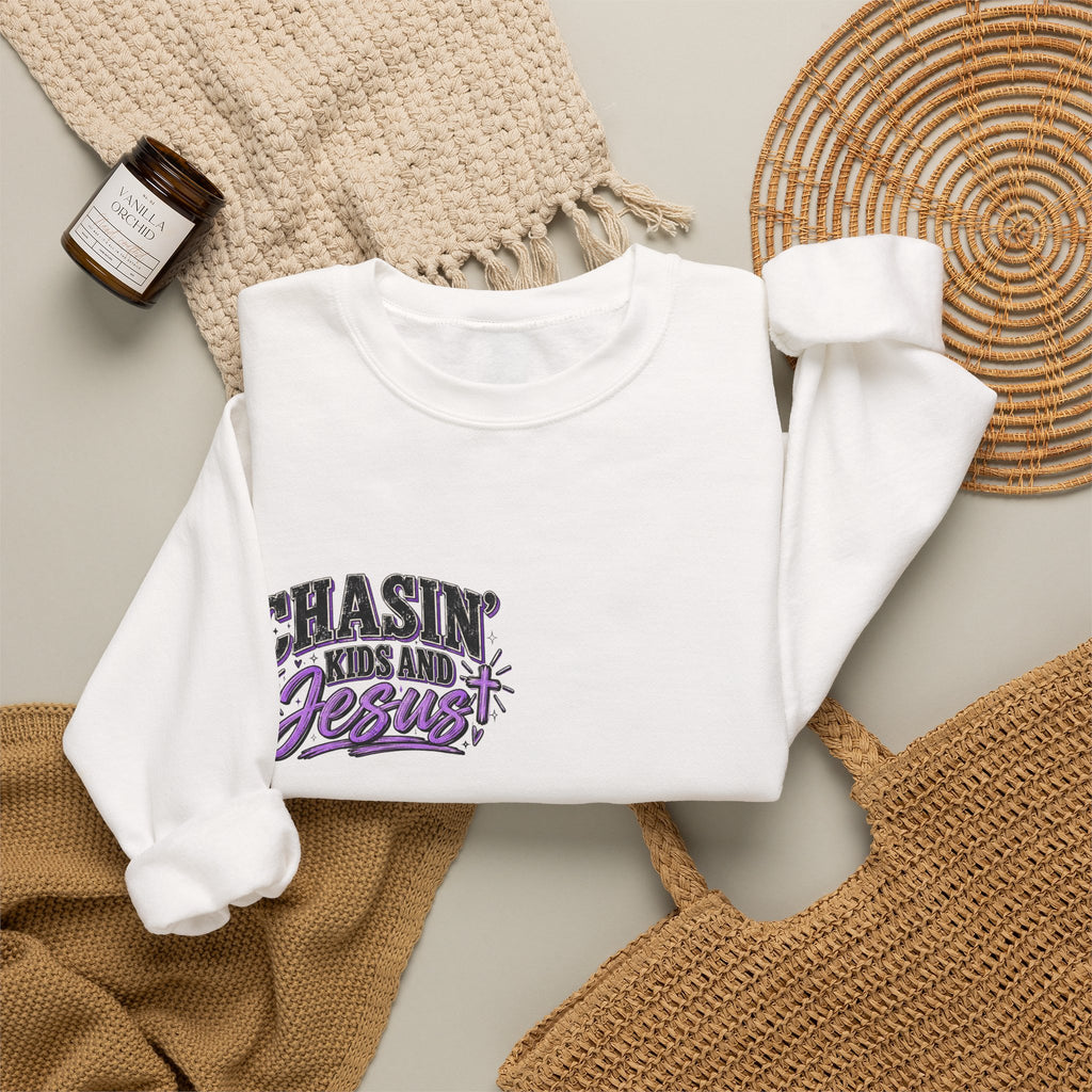 Chasing Kids & Jesus Crewneck