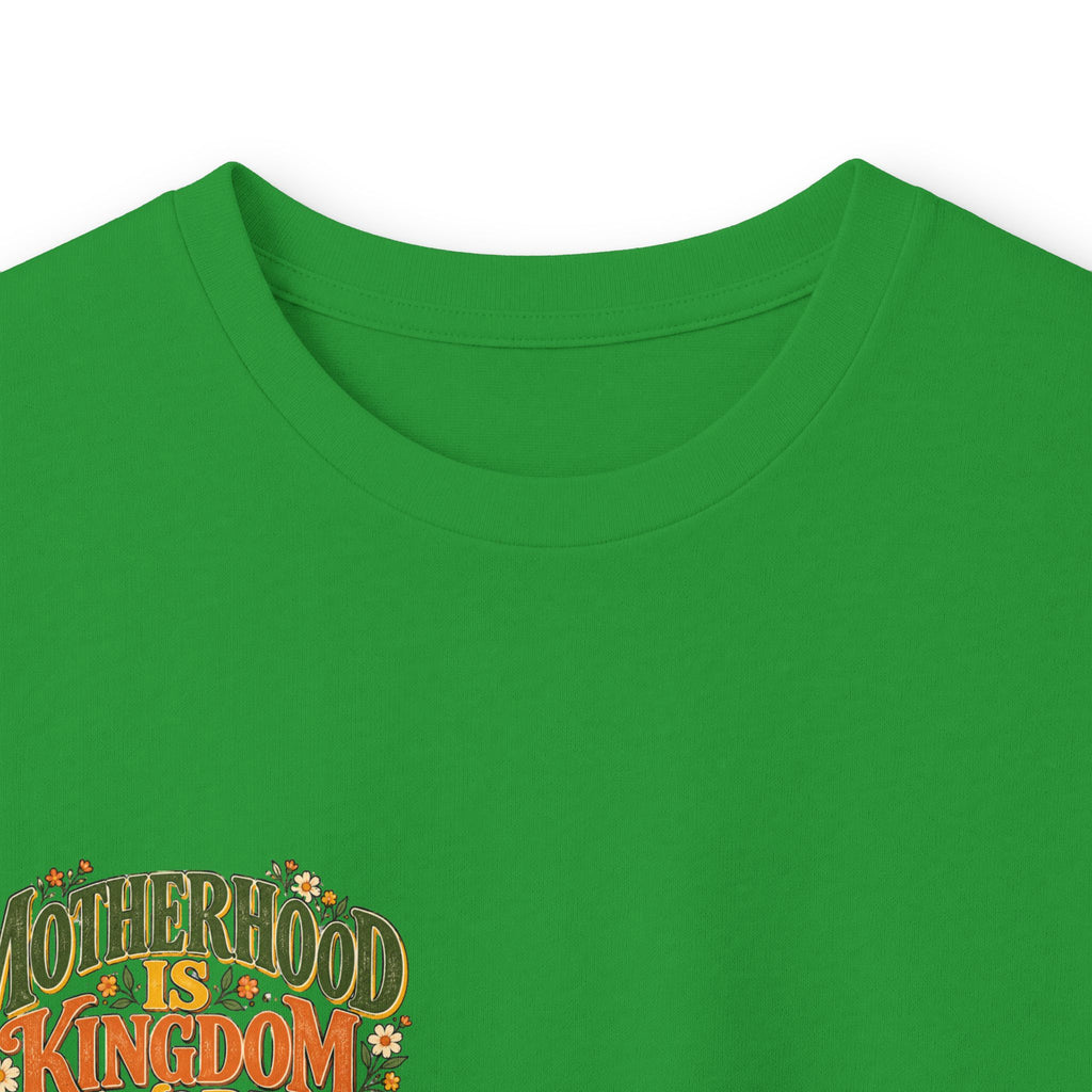 Motherhood Is Kingdom Work Long Sleeve Tee