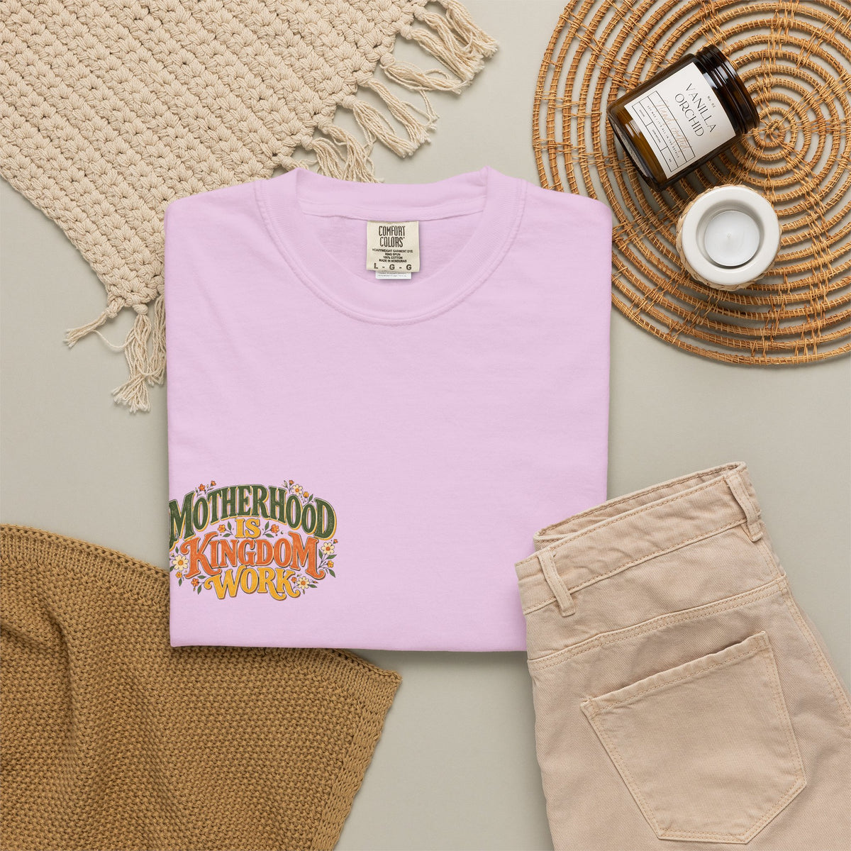 Motherhood Is Kingdom Work Tee