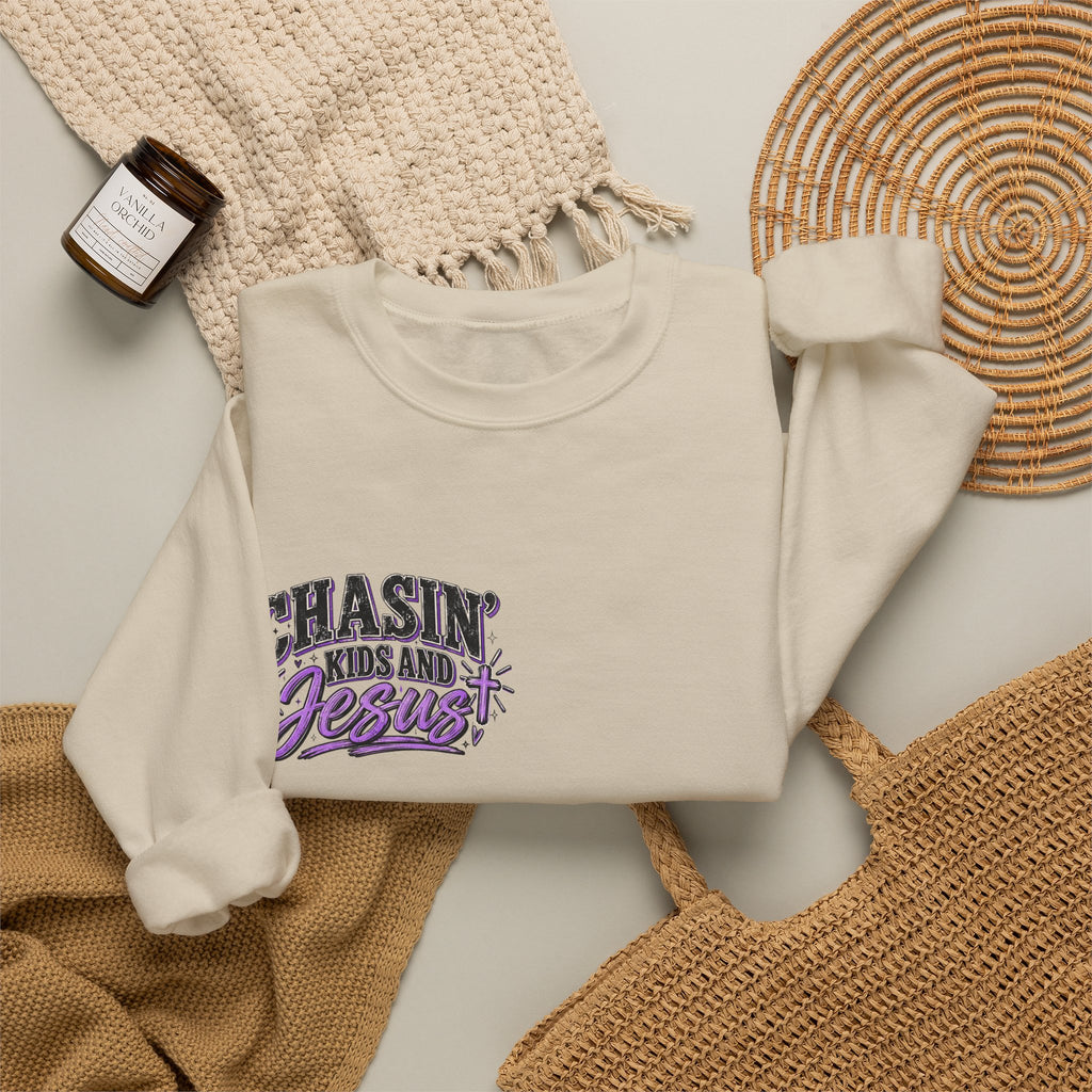 Chasing Kids & Jesus Crewneck