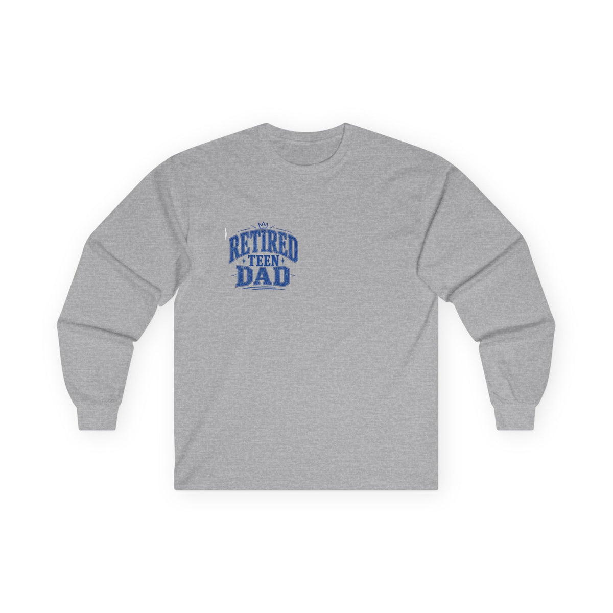 Retired Teen Dad Long Sleeve Tee