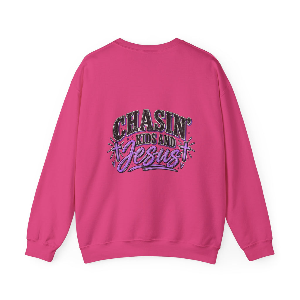 Chasing Kids & Jesus Crewneck