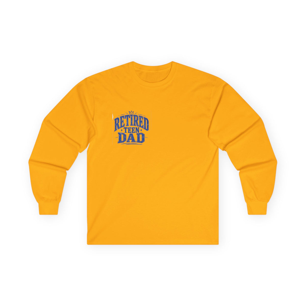 Retired Teen Dad Long Sleeve Tee
