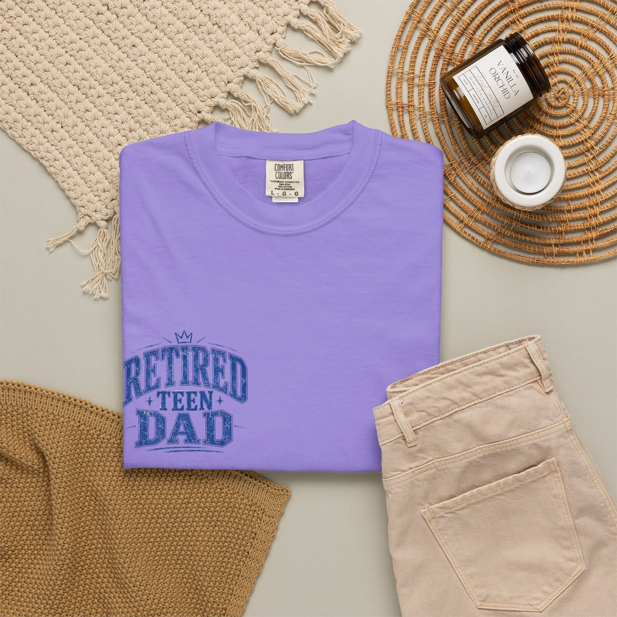 Retired Teen Dad Tee