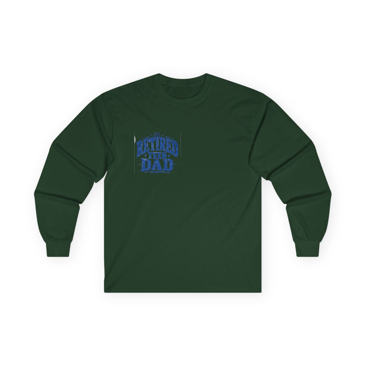 Retired Teen Dad Long Sleeve Tee