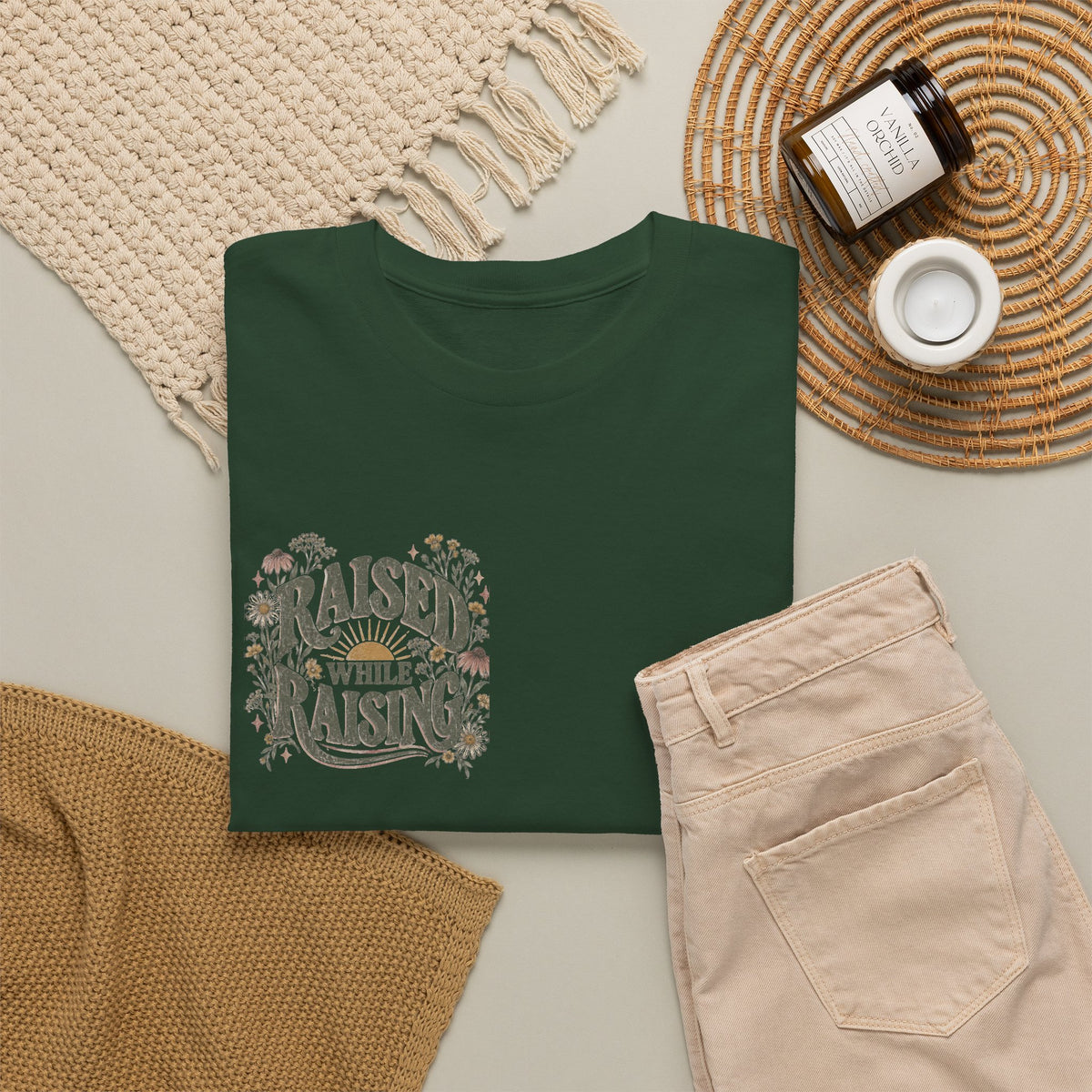 Raised by Faith Tee