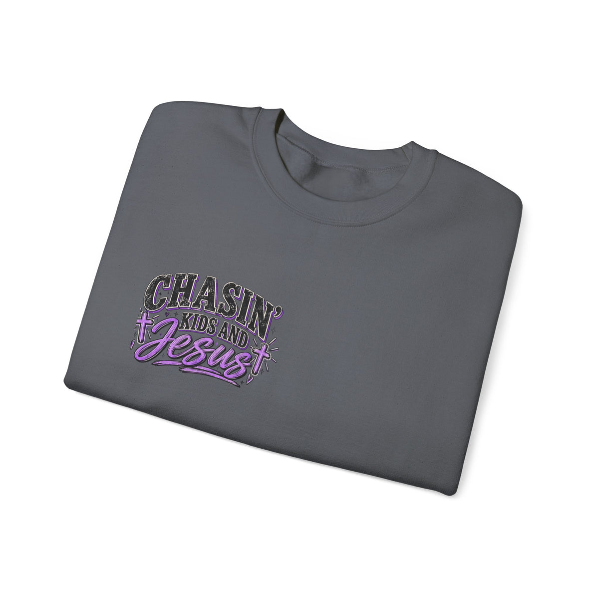 Chasing Kids & Jesus Crewneck