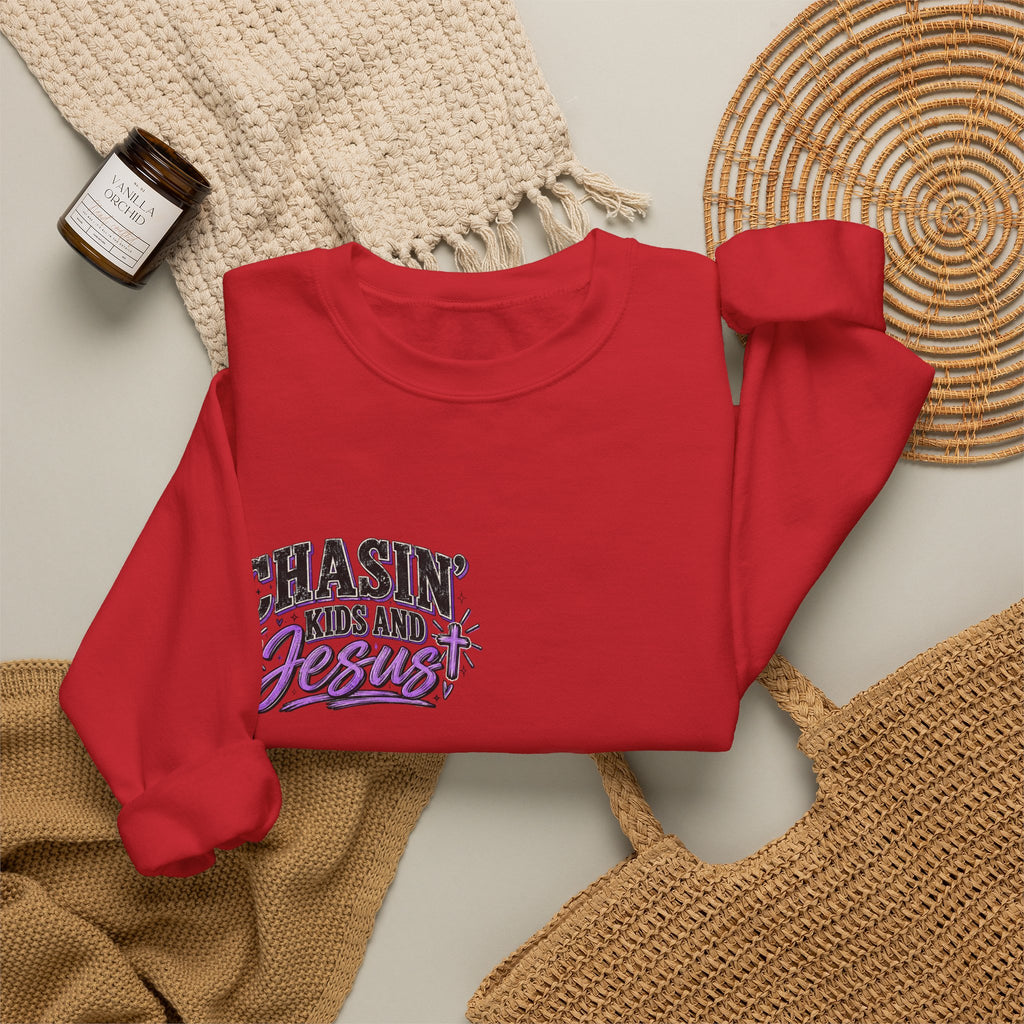 Chasing Kids & Jesus Crewneck