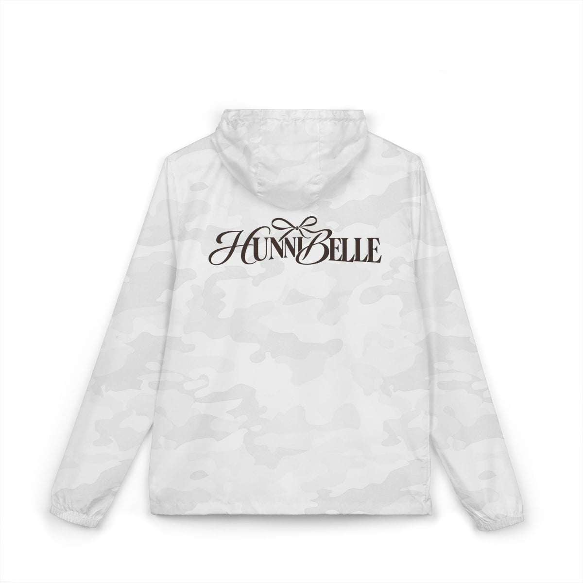 HUNNBELLE White Camo Windbreaker Jacket