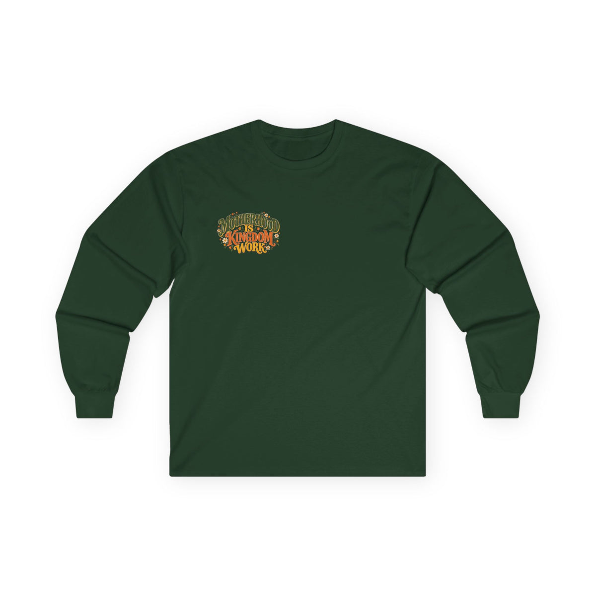 Motherhood Is Kingdom Work Long Sleeve Tee